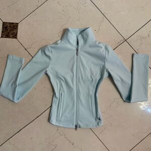 Limited edition beach blue playboy fitted athletic zip